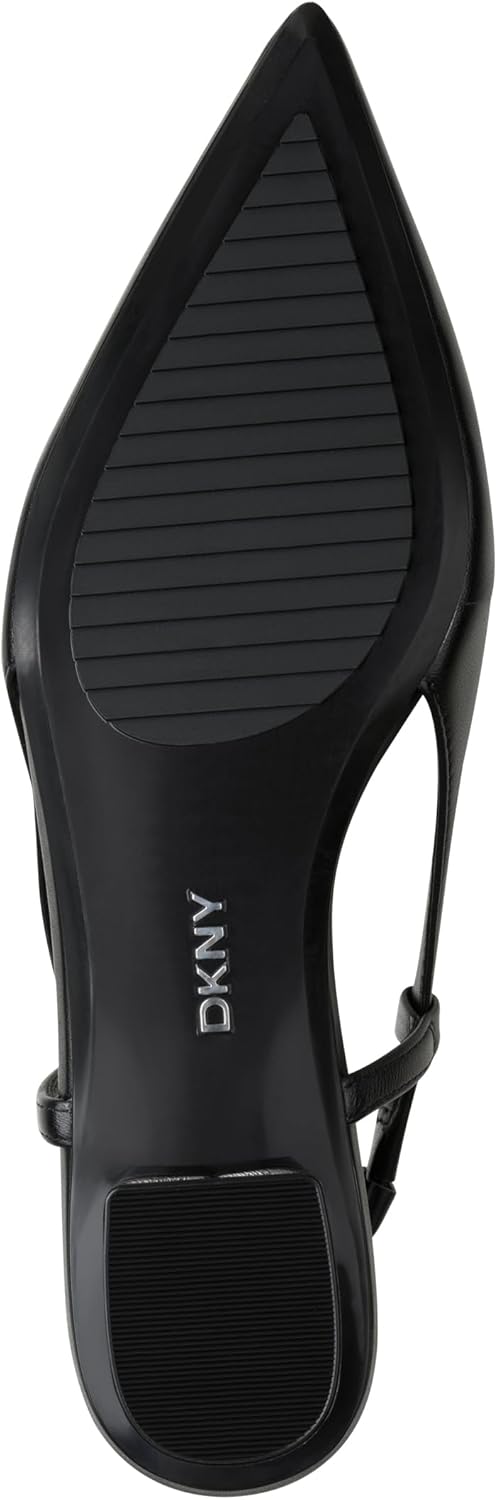 DKNY Women's Mikado Pointed Toe Ballet Flats - Image 4