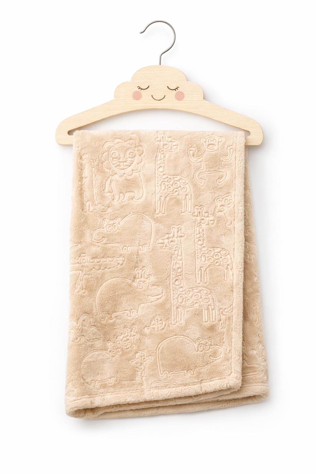 SOHOBABY Unisex Baby Blanket - Character Design Plush & Warm Throw for Infant or Toddler Ideal for Crib Cot & Stroller