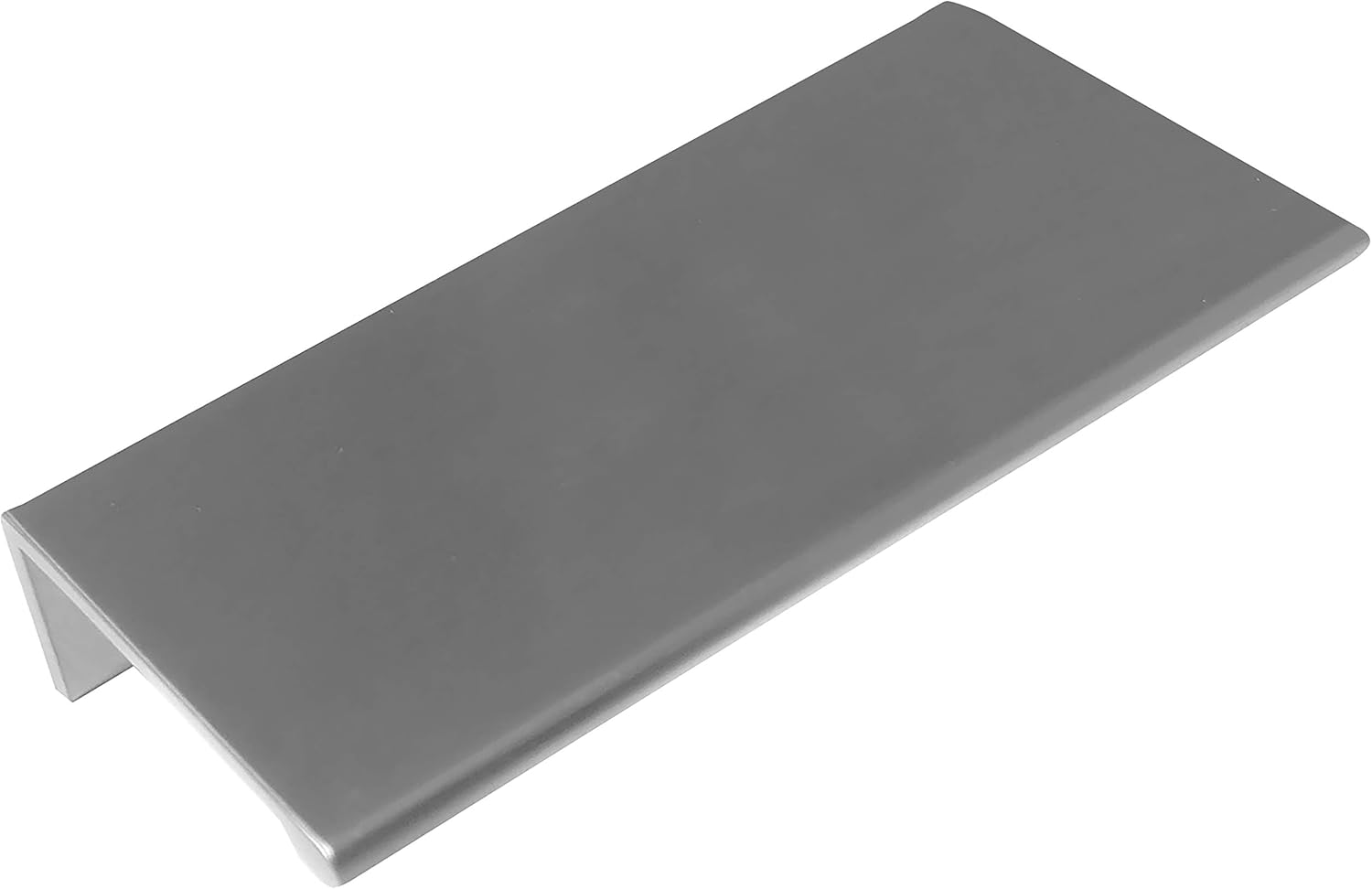 Laurey 96220-4 Inch Overall Edge Pull for Cabinet Doors and Drawer Fronts - Matte Black - Pack of 10