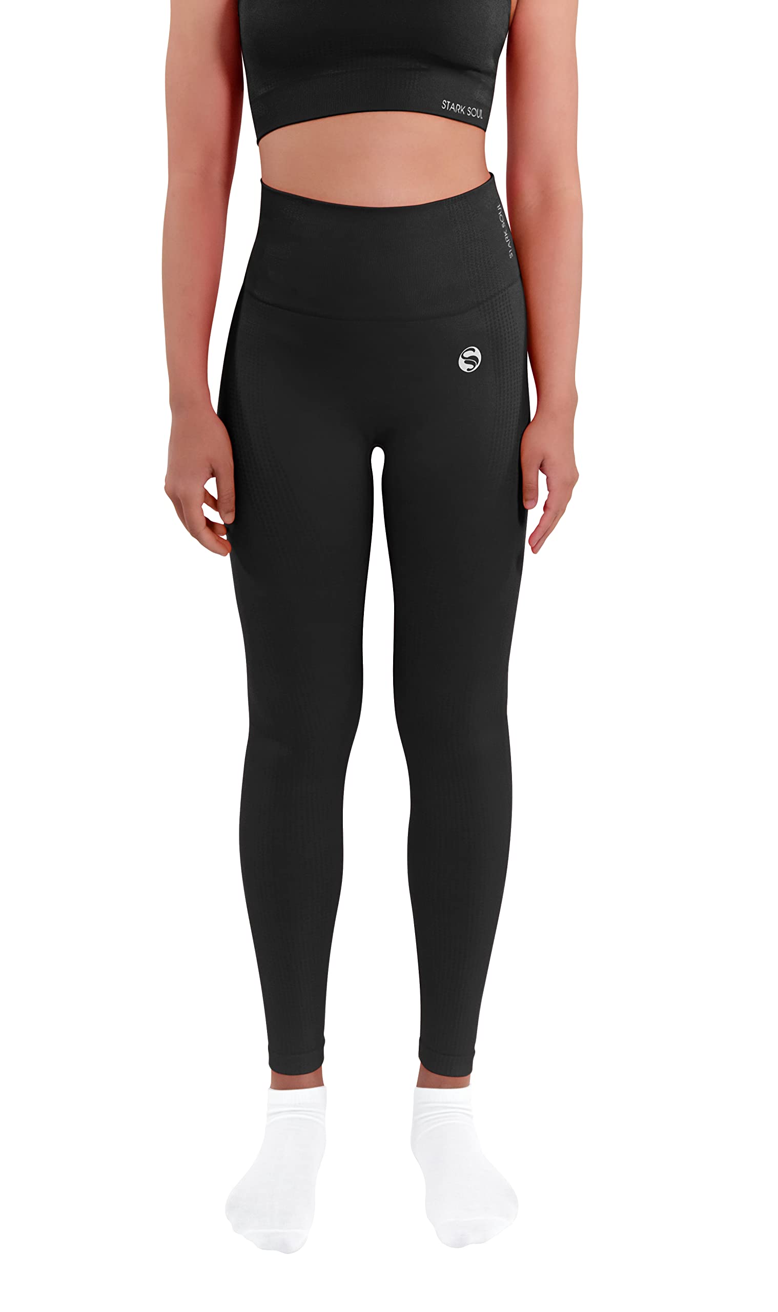 STARK SOUL - 5129_Nero, Leggings Donna