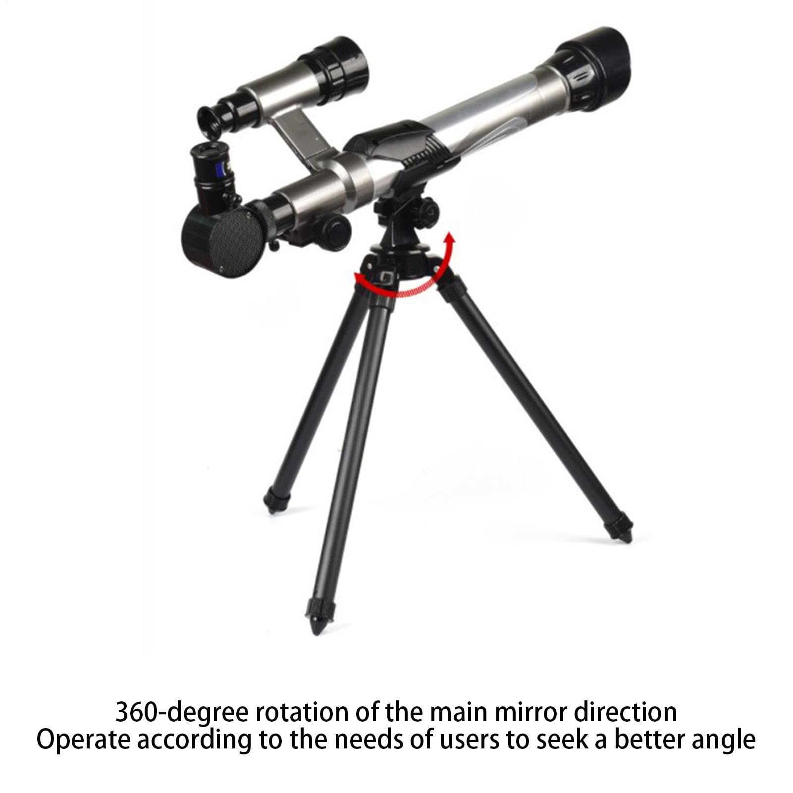Telescopio astronomico per bambini – Telescopio paesaggistico astronomico con treppiede, telescopio da viaggio portatile per principianti astronomici, regali di compleanno per bambini