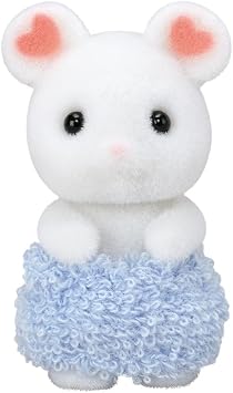 Calico Critters Bath Time Bubble Siblings