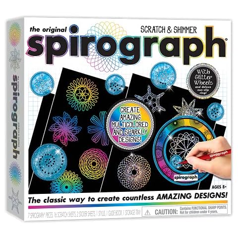 Spirograph® Scratch & Shimmer Cover