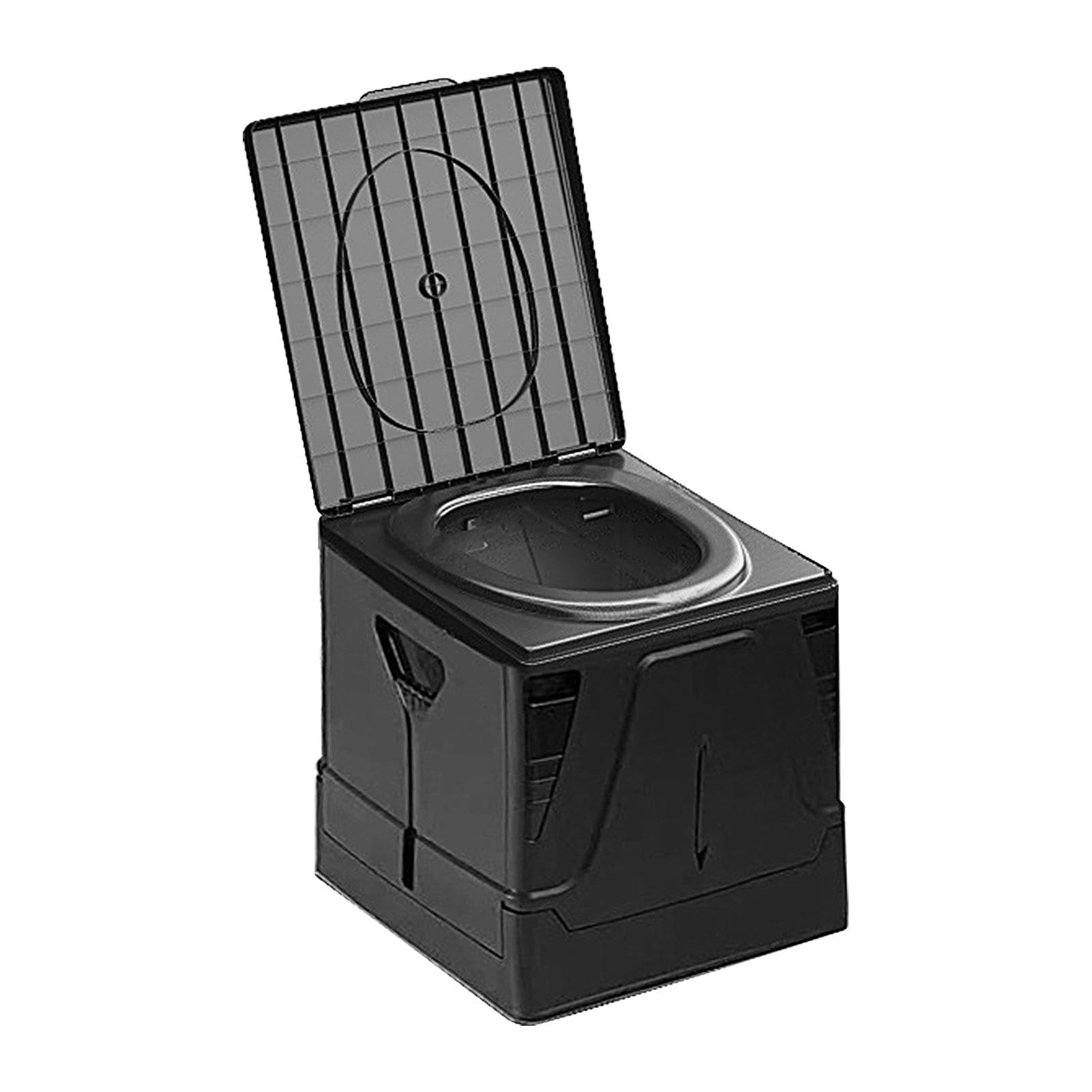 Inodoro Portátil y Retráctil Plegable Portátil Telescópico Capacidad De
