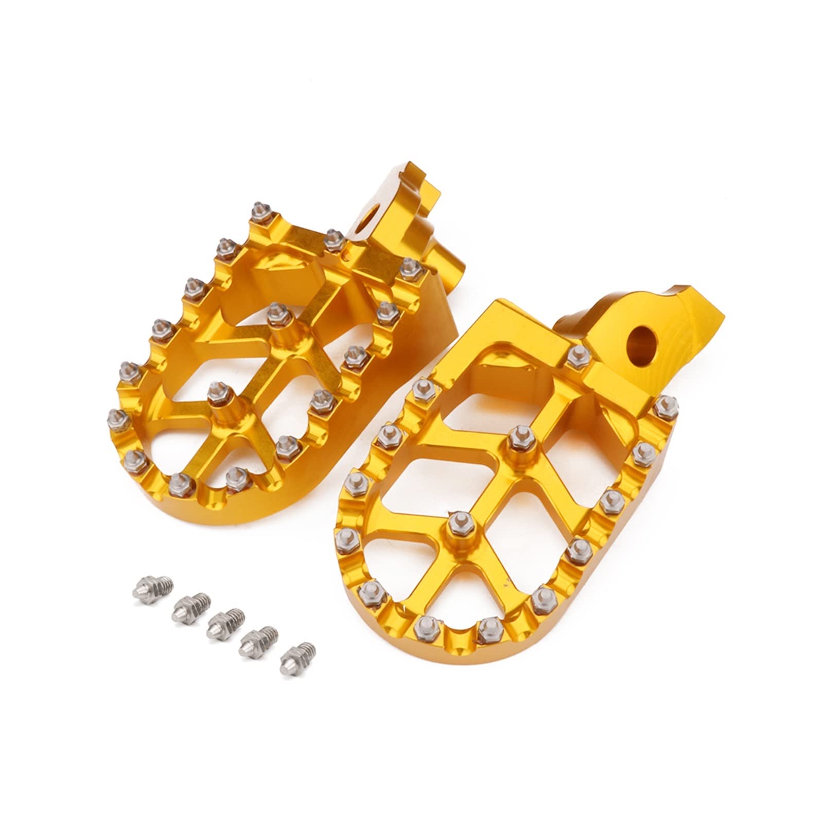 Repose-pieds pédales de pied MX moto pour Suzuki RMZ250 RMZ450