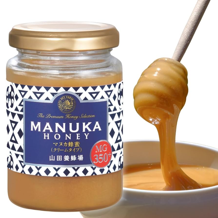 山田養蜂場 マヌカ蜂蜜 MG350+　200g×2個 マヌカハニー Amazon.co.jp: 山田養蜂場 マヌカ蜂蜜 MG350+ (クリームタイプ