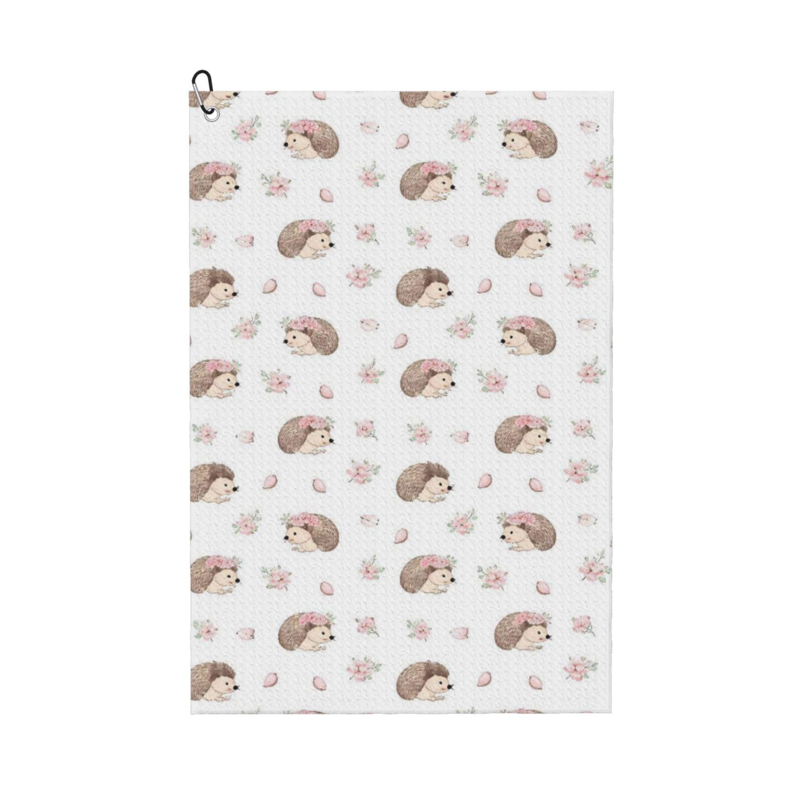 BSDFGSDD Cute Animal Hedgehog Golf Towel 24 x 16 inches
