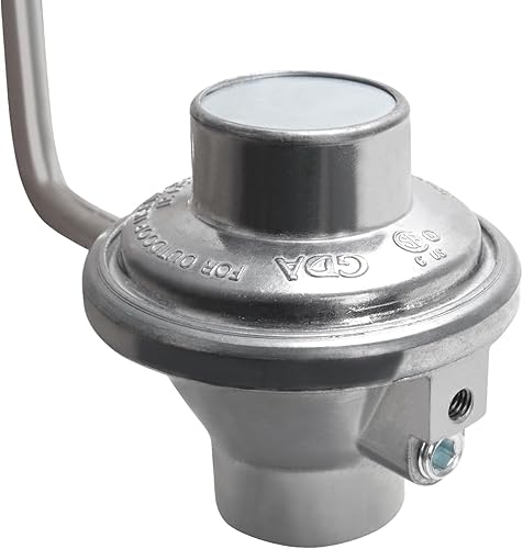 Miniatura 4 de SafBbcue Reemplazo del regulador de propano para parrilla Blue Rhino Razor 2 quemadores, accesorios de parrilla Blue Rhino Razor GGC2030M GGC2030L,