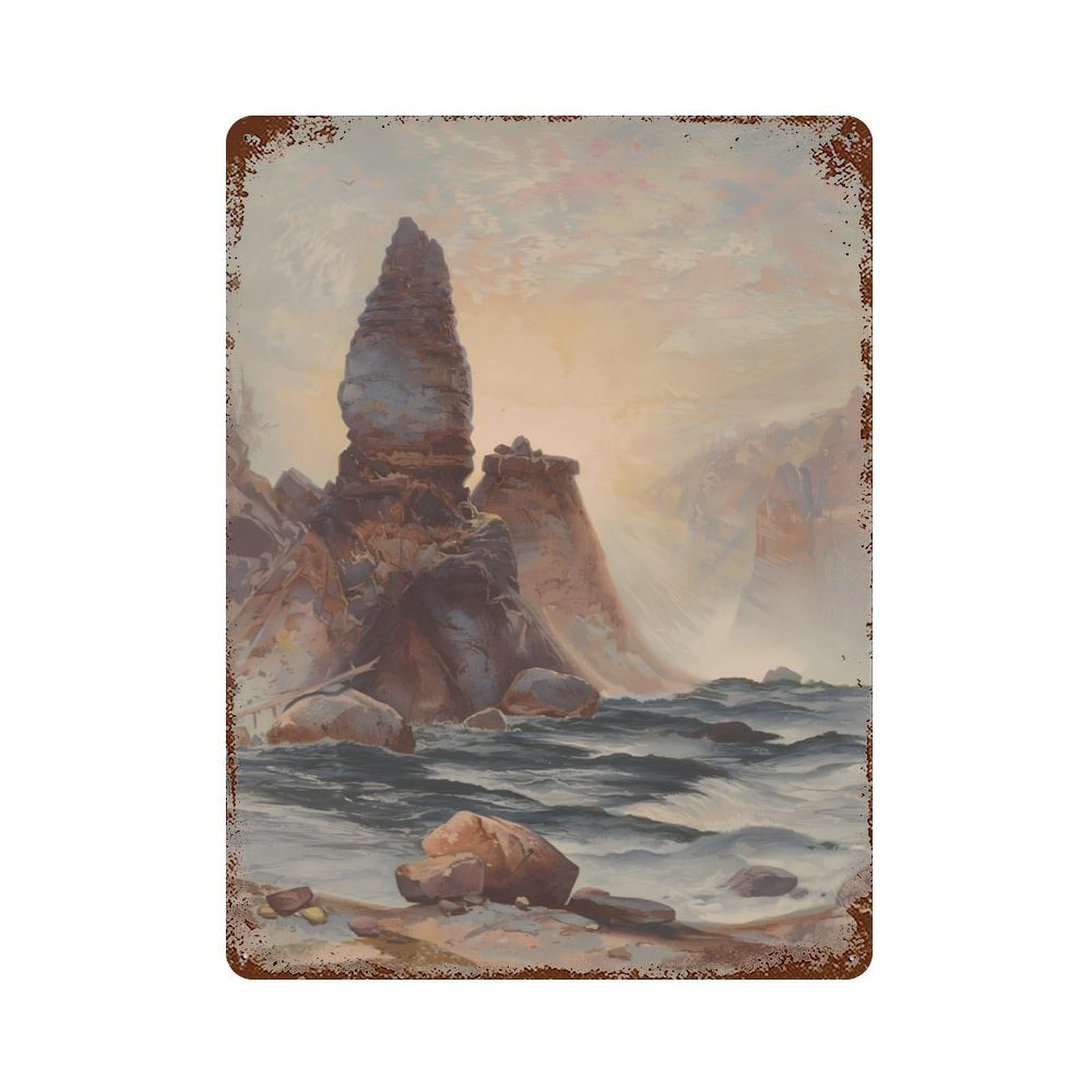 xiaoxiaoshen Thomas Moran (24) Wall Decor Art Metal Tin Poster Modern Home Decor Art Home Bar Shop Decorations Vintage Sign 40x30cm
