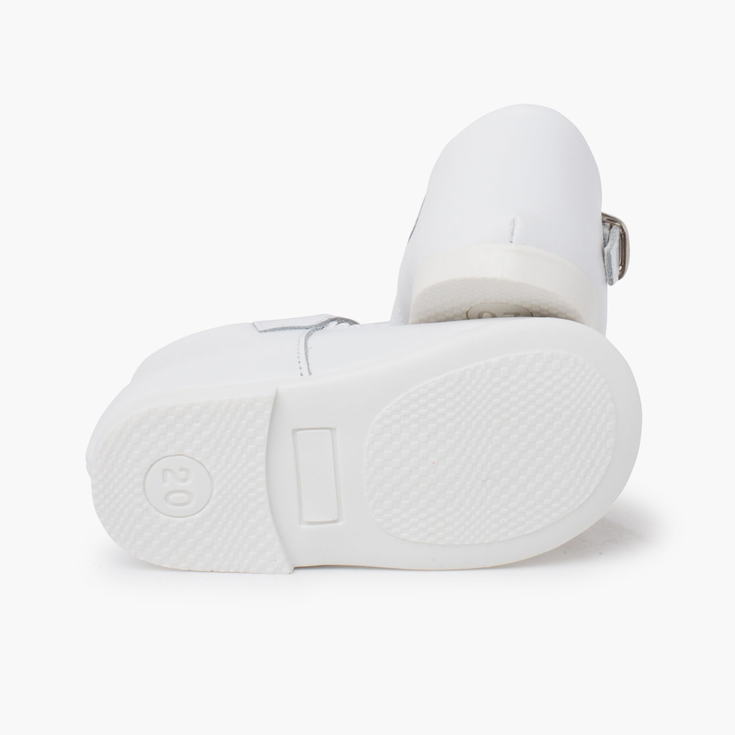 Pisamonas Scarpe Primi Passi Bambina Pelle Fibbia