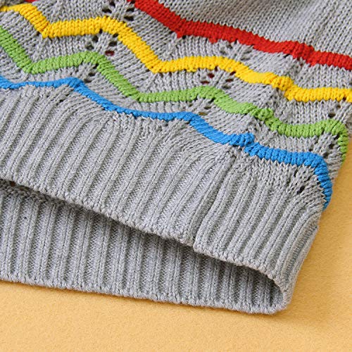 Baby Sweater,Baby Jongens Meisjes Lange Mouw Vest Jas Kids Herfst Winter Warm Knitwear Tops Kinderen Casual Outfit… - Image 6