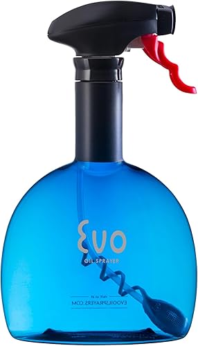 Evo botella pulverizadora de aceite, sin aerosol, para aceites de oliva de cocina