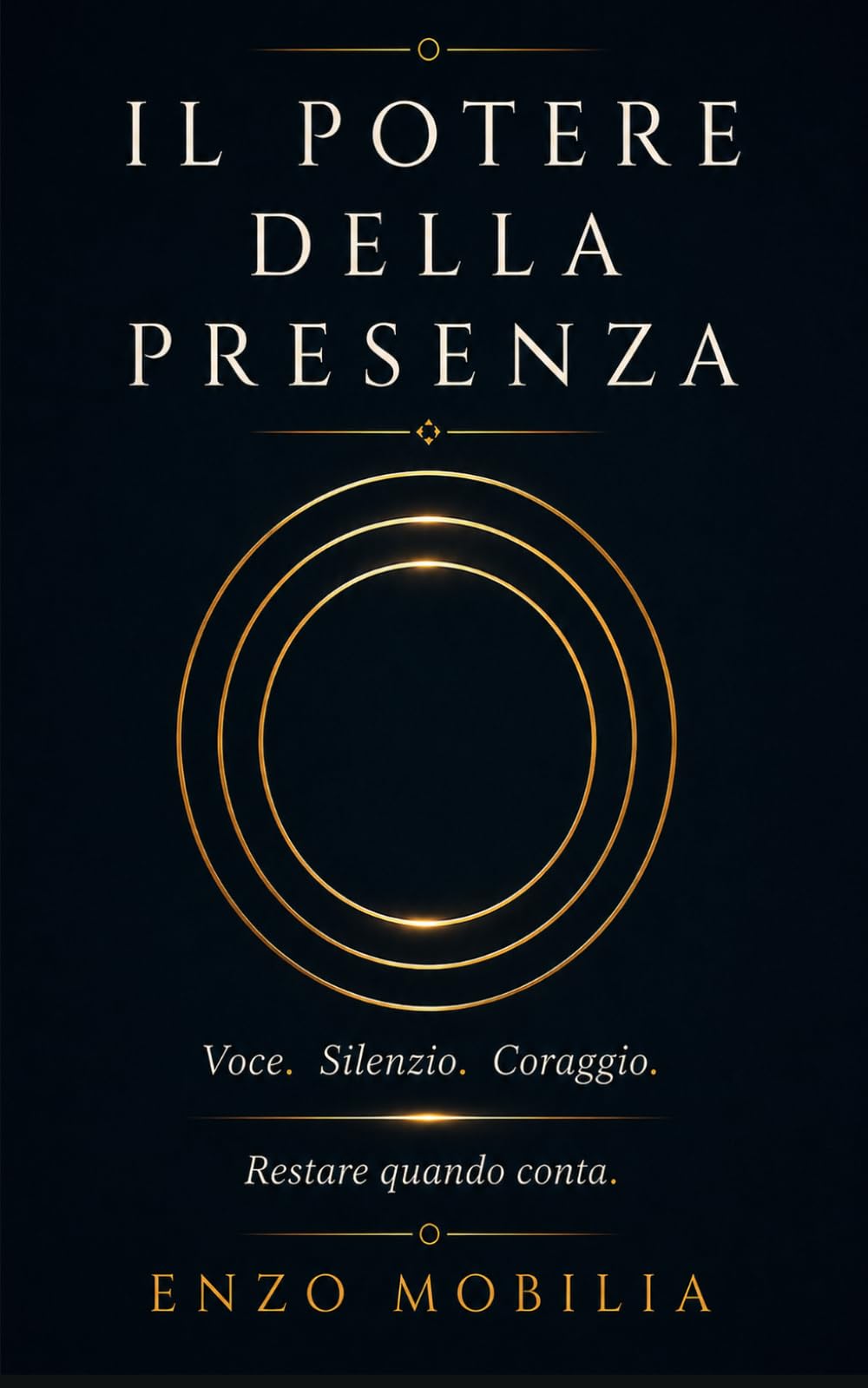 Il POTERE DELLA PRESENZA: Voce, silenzio e coraggio, restare quando conta (RESTARE IN PIEDI)