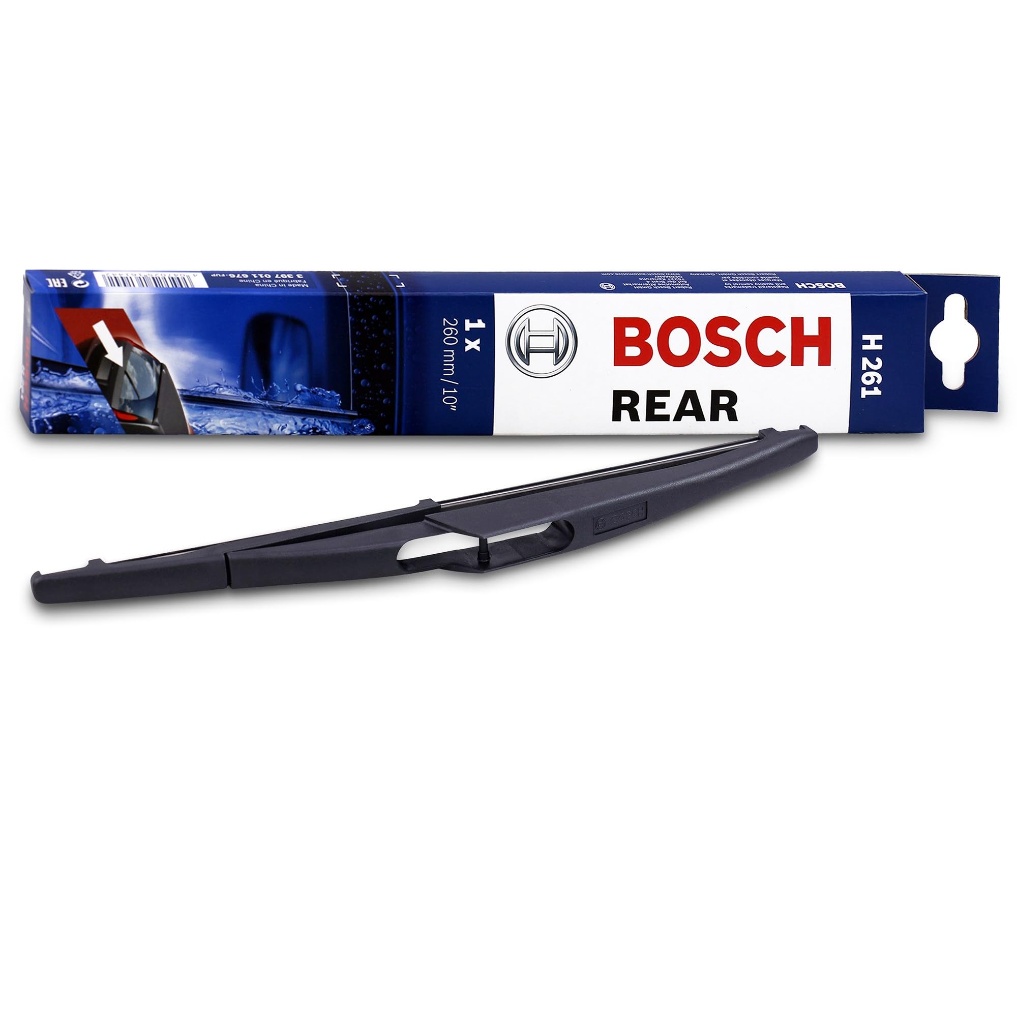 Bosch Scheibenwischer Rear H261, Länge: 260mm – Scheibenwischer für Heckscheibe