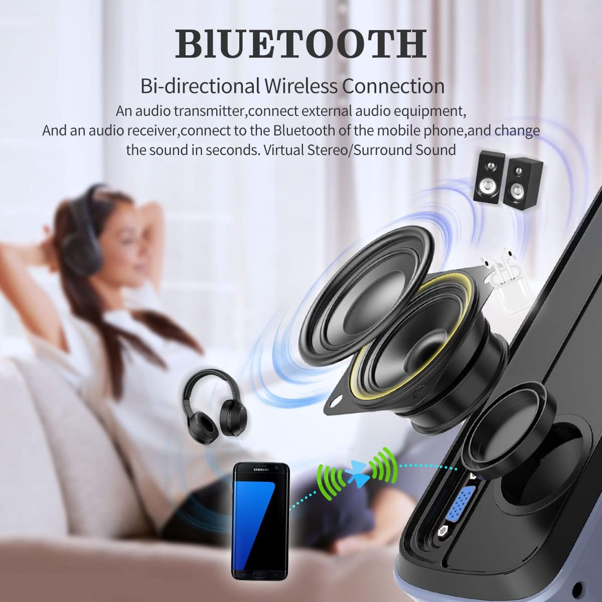 Projector Bluetooth connection diagram