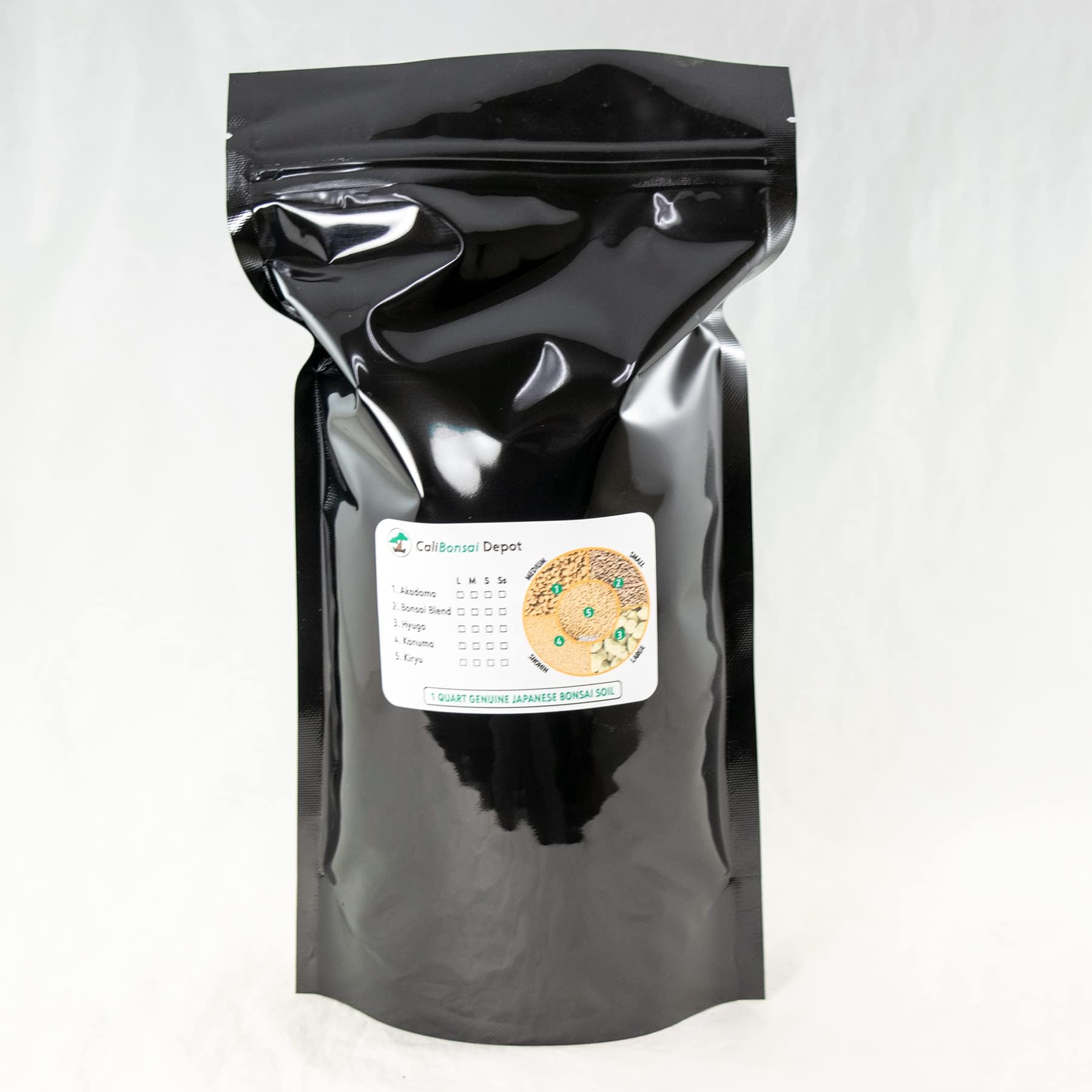 1 Quart Japanese Kanuma Soil for Bonsai & Acid Loving Plants - Small Size Grain KANUS1Q No