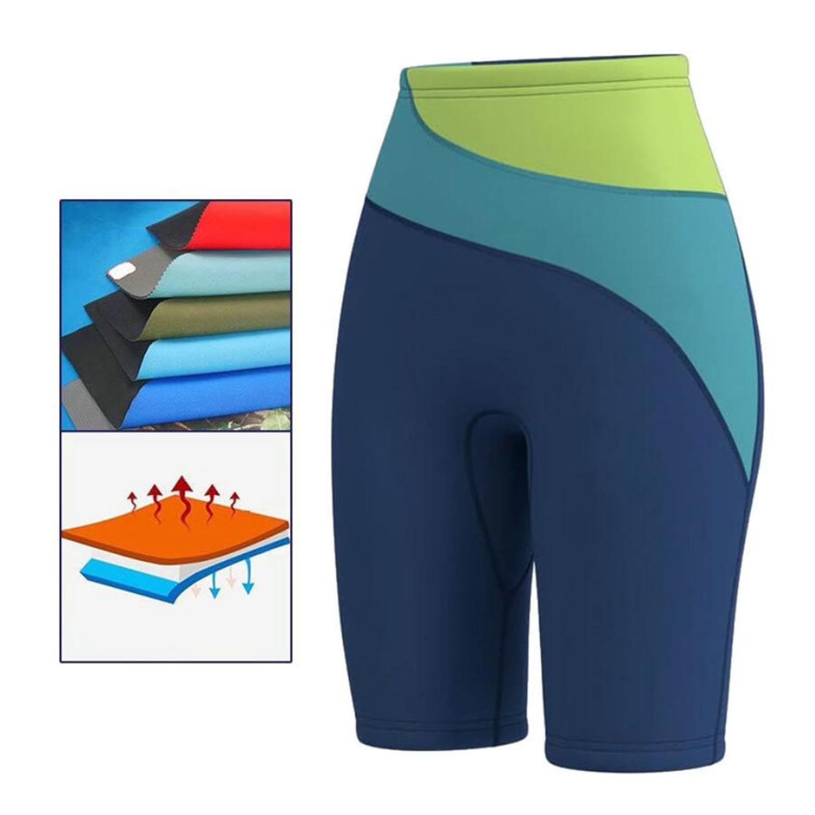 I pantaloncini da bagno in neoprene offrono calore e | adatti per esperienze e attività in acque fredde, surf, costumi da bagno, pantaloni da kayak, canottaggio e canoa.