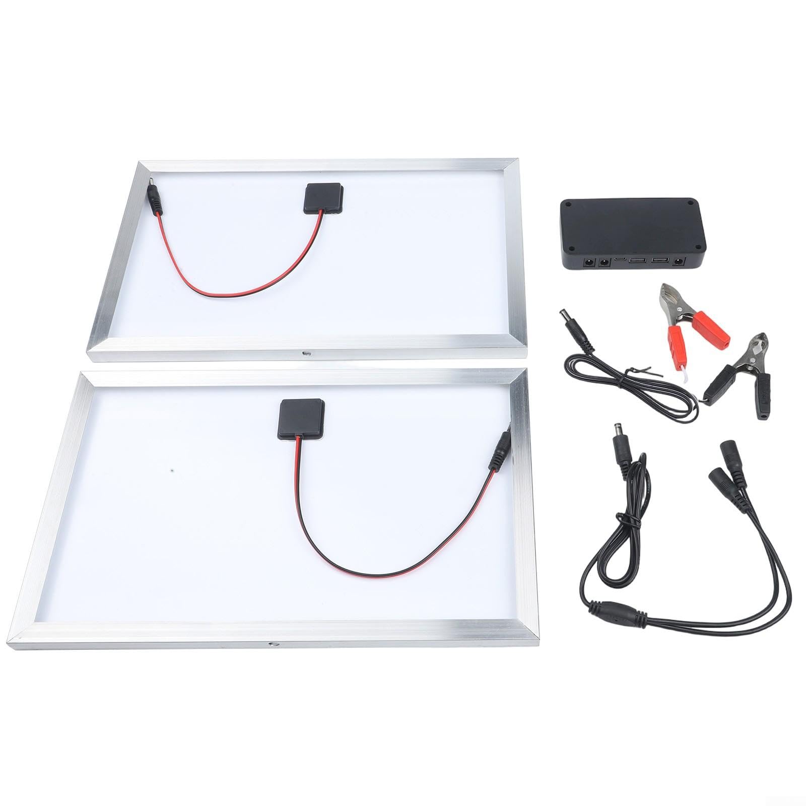 Kit Polycristallin 10W 12V Imperméable Kit Polycristallin 10W(Double)