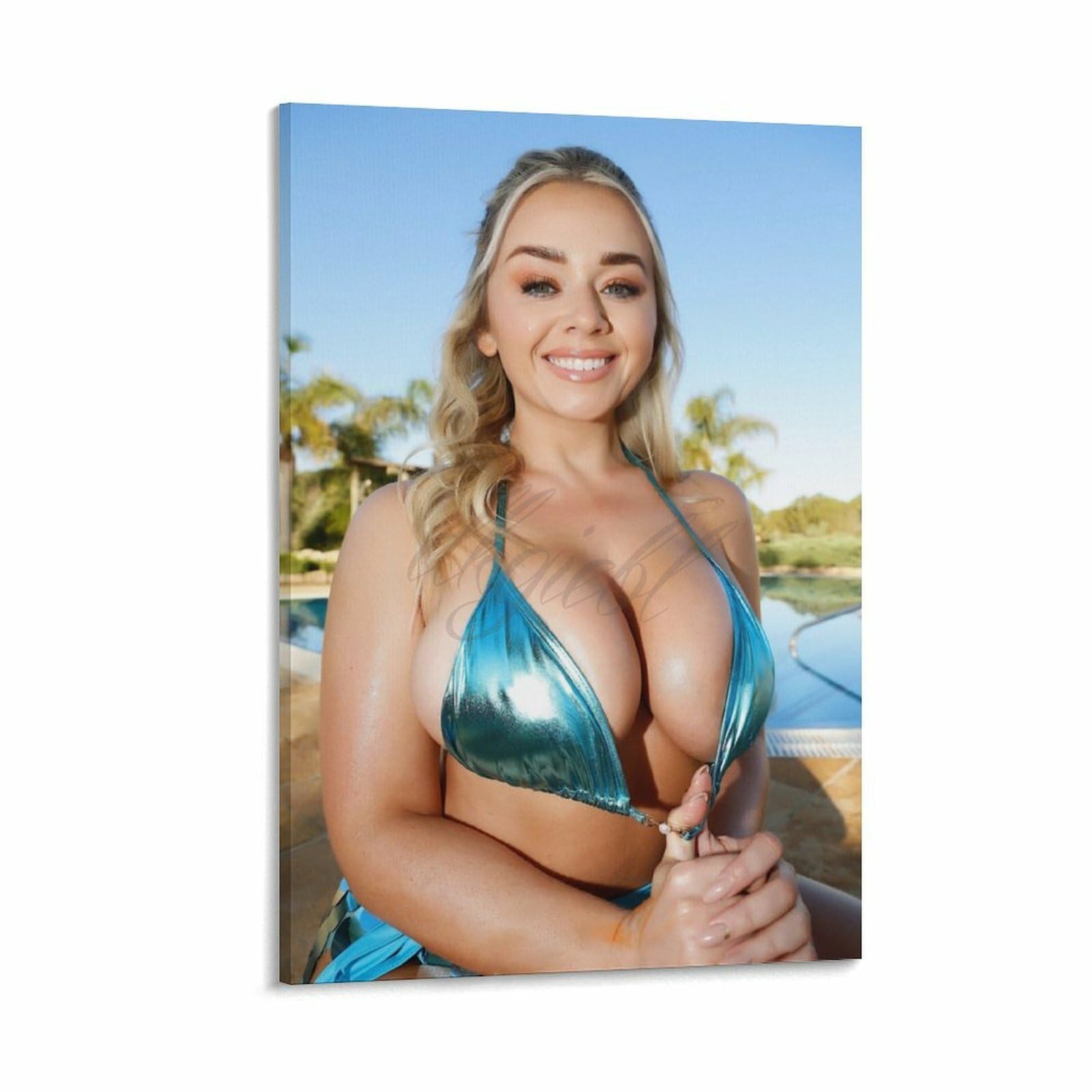 Amazon.com: Melissa Debling Big Boobs Hot Bikini Poster Sexy Model Poster  (3) Canvas Painting Wall Art Poster for Bedroom Living Room Decor  20x30inch(50x75cm) Frame-style : Hogar y Cocina