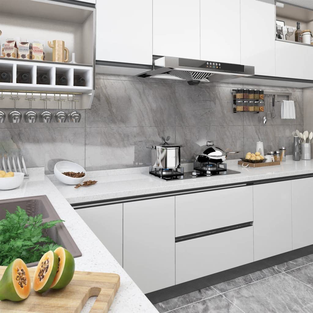 vidaXL Self-Adhesive Furniture Film White 500 x 90 cm PVC