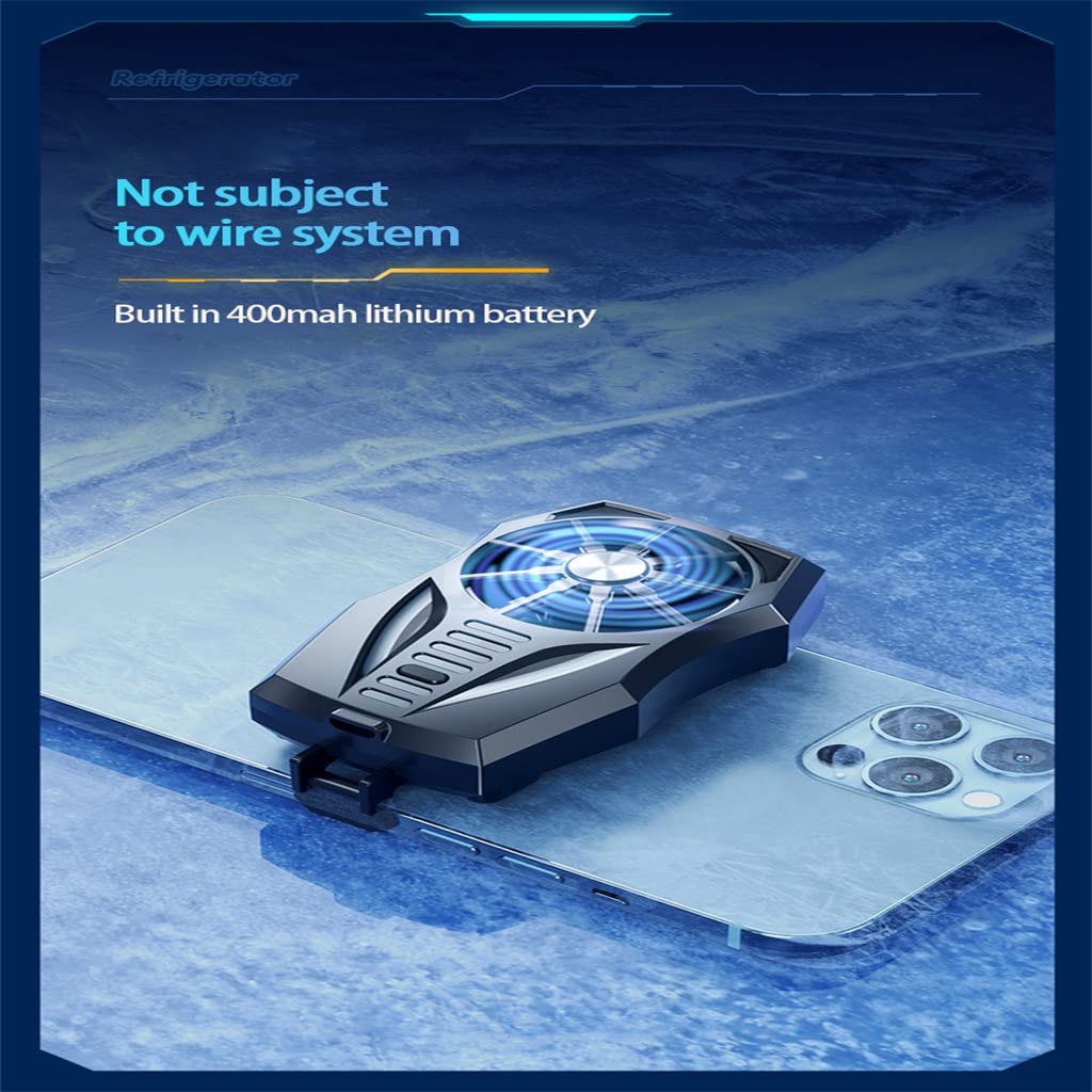 Universal Mobile Phone Radiator Mobile Game Cooling Artifact Portable Fan Holder Heat Sink