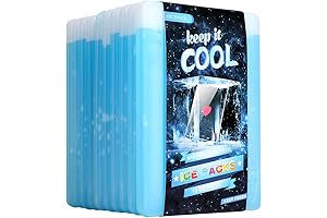 10 Pack Premium Lunchbox Ice Packs