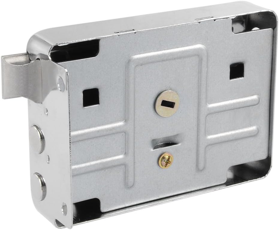 120mmx85mm Iron Brass Cylinder Right Hand Door Rim Lock w Cross Keys (id: 307 691 fcb 824 913