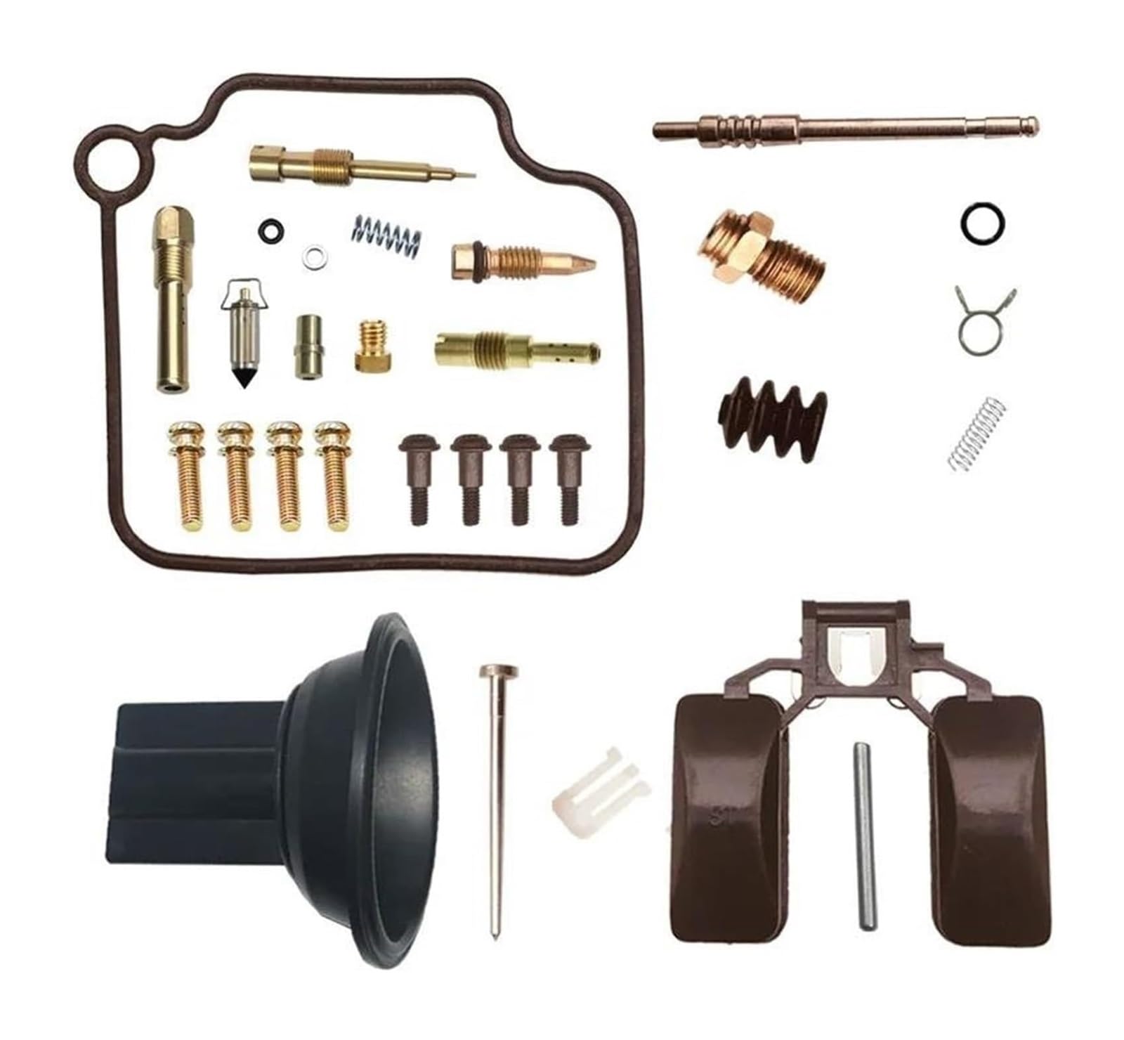 Carburador para Piaggio 125 BYQ125T para BYQ T Juego De Piezas Reconstrucción Carburador Membrana Deslizante Herramienta Kit Motocicleta(Set 1)