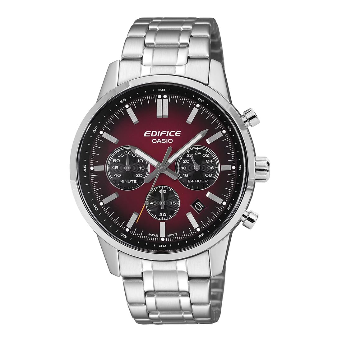 Casio Edifice EFR-575D-4ADF Silver Watch - Image 1