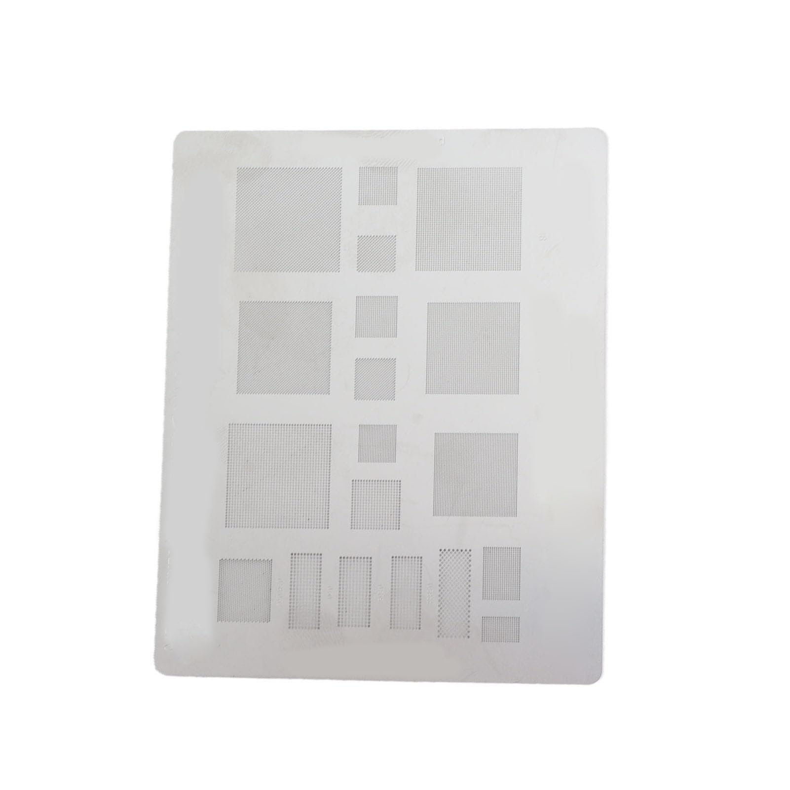 Stencil Universale BGA Reballing Stencil BGA Reballing Stencil Universale BGA Reballing BGA Rework Net Stencil Template 0.3mm 0.35mm 0.4mm 0.5mm