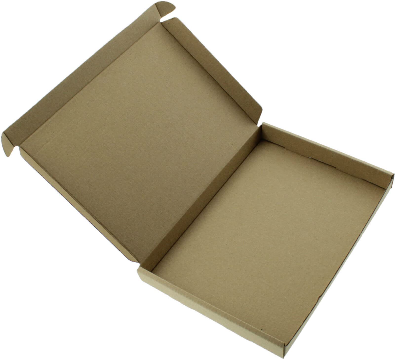 WHITE OR BROWN C4 C5 C6 DVD DL MINI BOXES LARGE LETTER CARDBOARD SHIPPING PIP (C5 (22cm x 16cm x 2cm), BROWN, 25)
