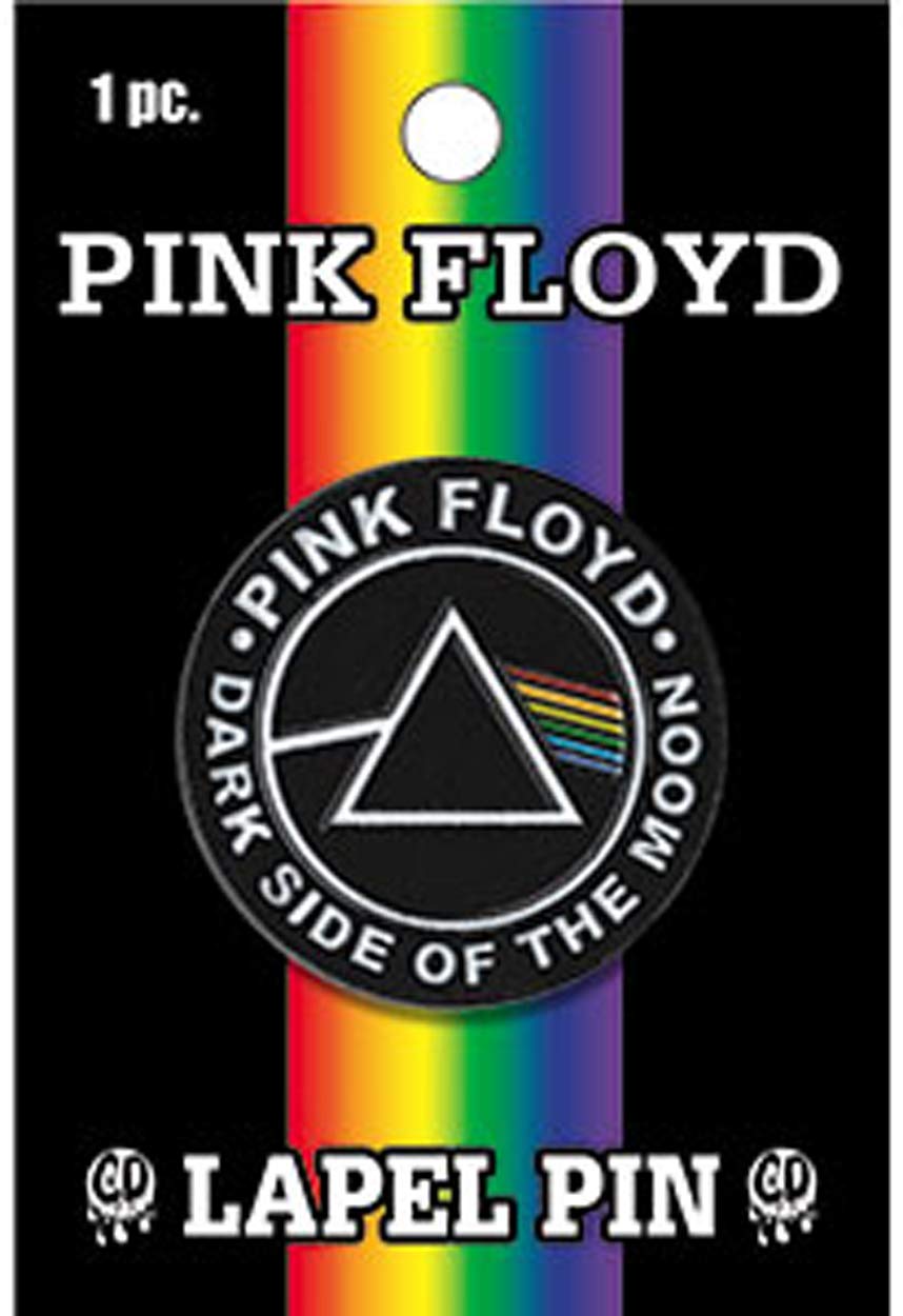 C&D VisionaryC&D Visionary Pink Floyd DSOTM Metal Lapel Pin, Black, White