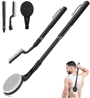 Telescopic Back Scrubber with Anti-Slip Handle