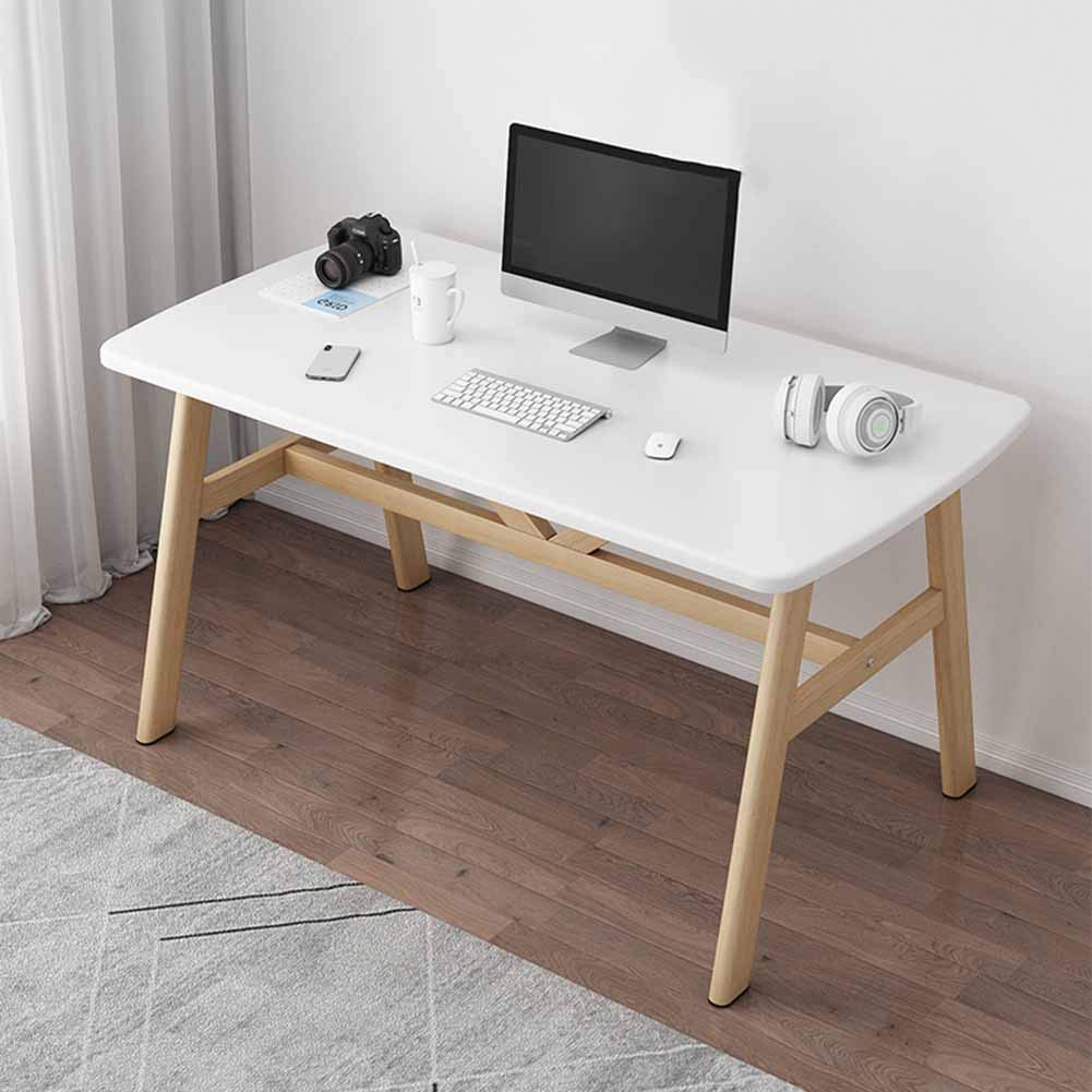Domowe biurko komputerowe, proste biurko do pisania studenckiego, prostokątne nowoczesne biurko, biurko w sypialni, pogrubione i stabilne biurko, C, 100 * 60 * 75 cm