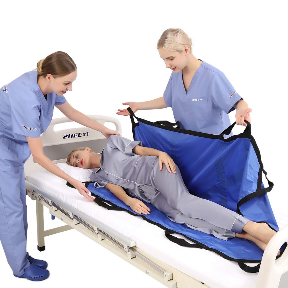 Buy ZHEEYI Bed Positioning Pad with Reinforced Handles 55" x 36