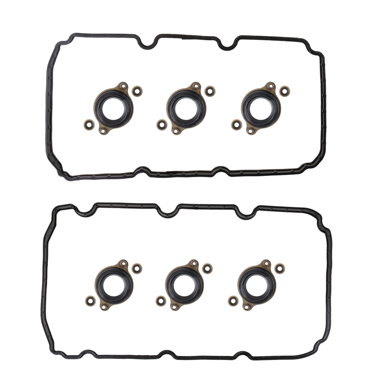 0362072 for Honda Accord Odyssey Pilot Passport Crosstour 3.5L Valve Cover Gasket,13-24 Acura MDX RDX RLX TLX Ridgeline 3.5L 3.0L V6 120305G0000 120505G0000 123415G0A00,123515G0A00,0362054,0362055
