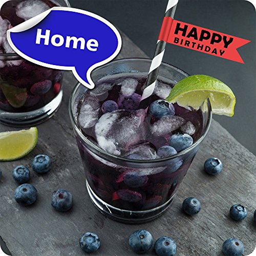 6 Nastro Laminato TZ Tape Multicolores: Nero su