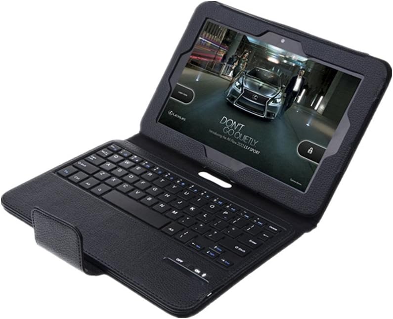 AGPtek® 2 in 1 Waterproof Wireless Bluetooth Removable Keyboard + Protective PU Stand Case Cover For For Kindle fire HD 8.9 (NOT for HD 8, HD 10, HDX 8.9!)