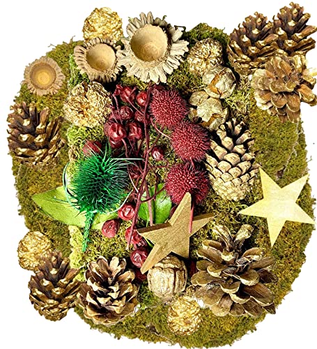 DIY Adventskranz-Set Mit 123 Teilen: Natur-Deko Mit Tannenzapfen, Zimt, Orangenscheiben – ökologisch & Kreativ