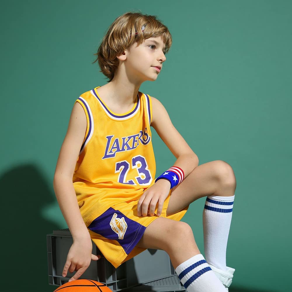 DaceStar Completo Basket Bambino,Completo Basket Ragazzo 2 Pezzi,Maglia Completino Basket Bambino Popolare,Maglia Basket Bambino, Completi Basket Ragazzo 4 5 6 8 10 12 anni