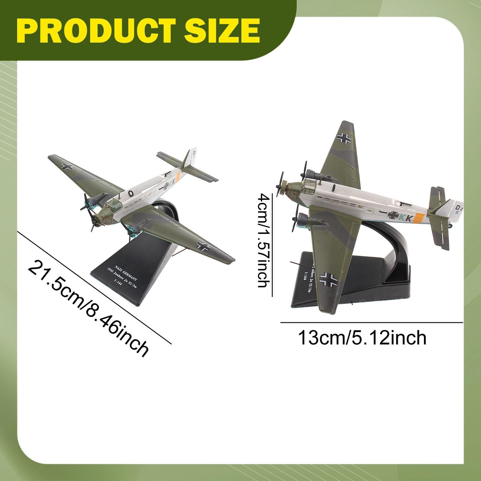Modello di Aereo da Trasporto in 1/144, Souvenir, Commemorativo Dell'aviazione, con Base Espositiva