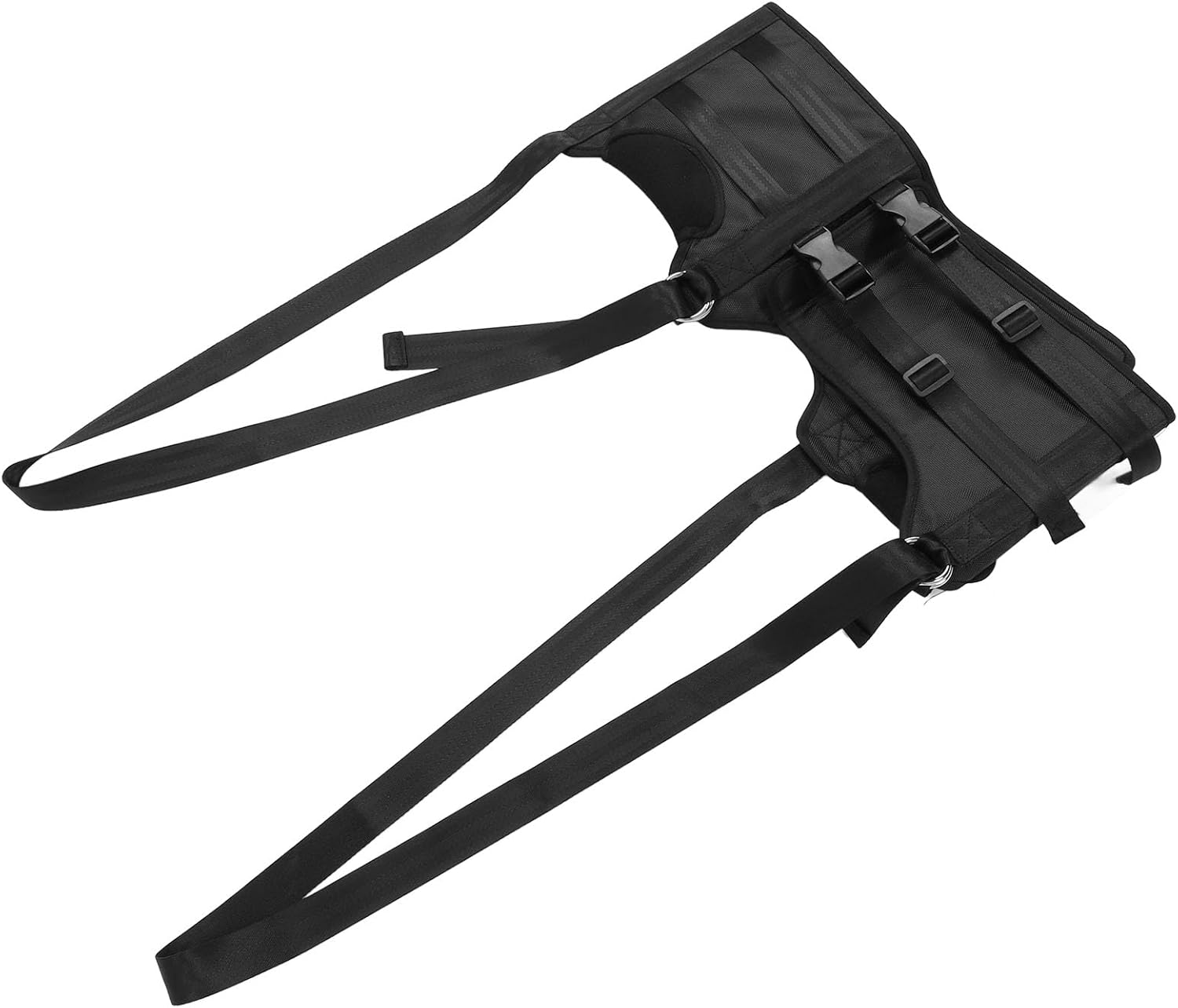 Back Stretcher Neoprene Lumbar Traction Belt Comfortable Decompression for Back Stretching (L)