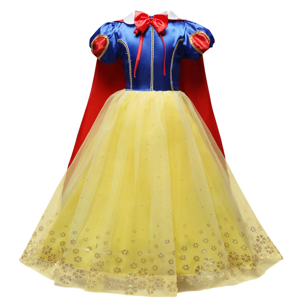 IMEKIS Costume de Bonhomme de Neige pour Fille