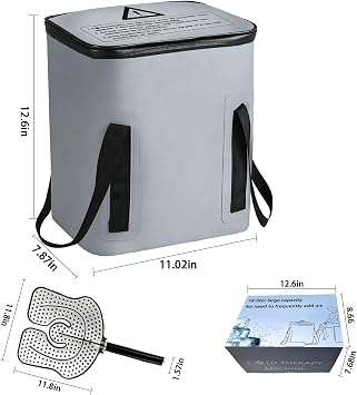 Cold Therapy Machine with Programmable Timer, Ice Machine for Knee After Surgery, Knee Replacement Recovery System for Pain Relief Cryo Compression Pad for Shoulder,Hip,Ankle,Sports Injuries