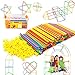 Straw Constructor STEM Building Toys 800 pcs-Colorful Interlocking Plastic Enginnering Toys- Fun- Educational- Safe for Kids- Develops Motor Skills-Construction Blocks- Best Gift for Boys and Girls â€¦