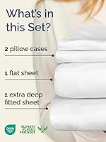 Vista 379 de Extra Deep Pocket Split King Sheets - 5 Piece Breathable & Cooling Bed Sheets - Hotel Luxury Bed Sheet Set - Soft, Wrinkle Free & Comfy - Easily