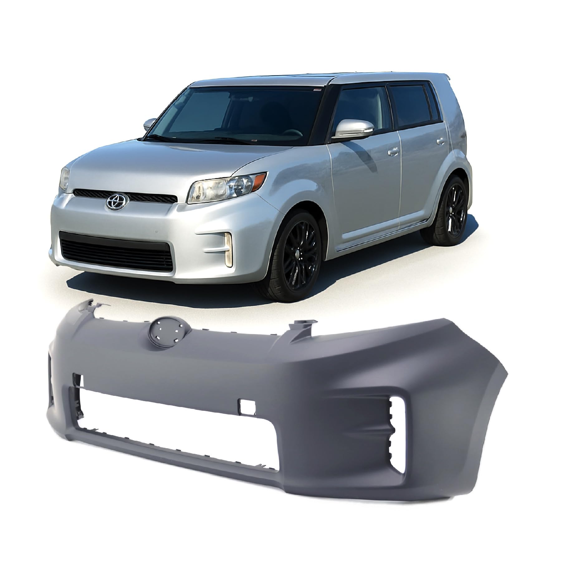 FitParts Compatible with Scion xB 2011–2015 Front Bumper Cover