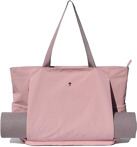 ESVAN Bolsa para esterilla de yoga, bolsa de hombro, bolsa de transporte para oficina, yoga, pilates, viajes, playa y gimnasio
