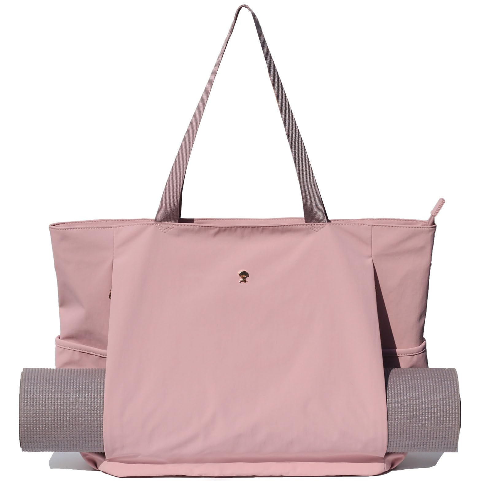 ESVAN Yoga Mat Bag Yoga Tote Carrier Shoulder Bag Carryall Tote for Office,Yoga,Pilates,Travel,Beach and Gym