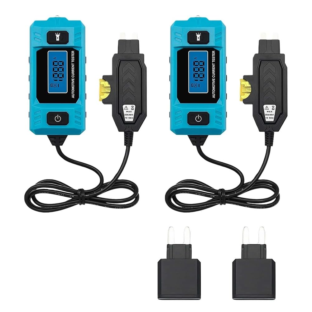 Jnchdghwa Automotive Circuit Fault Detection Tester, Automotive Circuit Tester Probe, Automotive Current Meter, Car Relay Testeray Tester